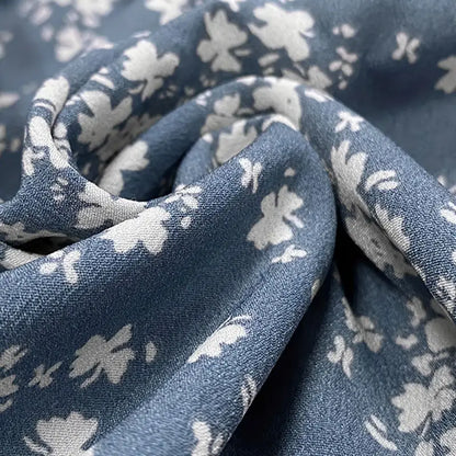 Floral Panels Maxi A-Line Skirt