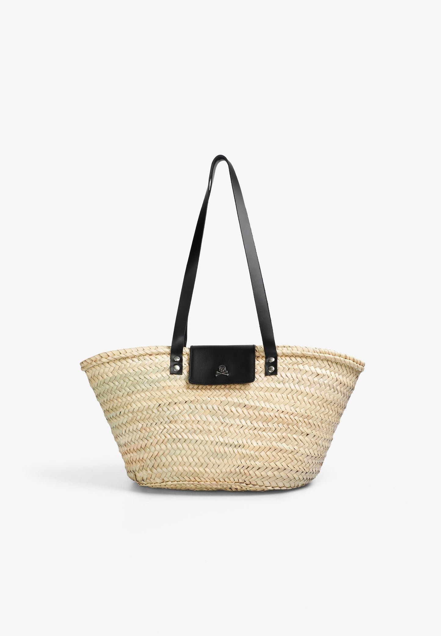 RAFFIA BASKET BAG