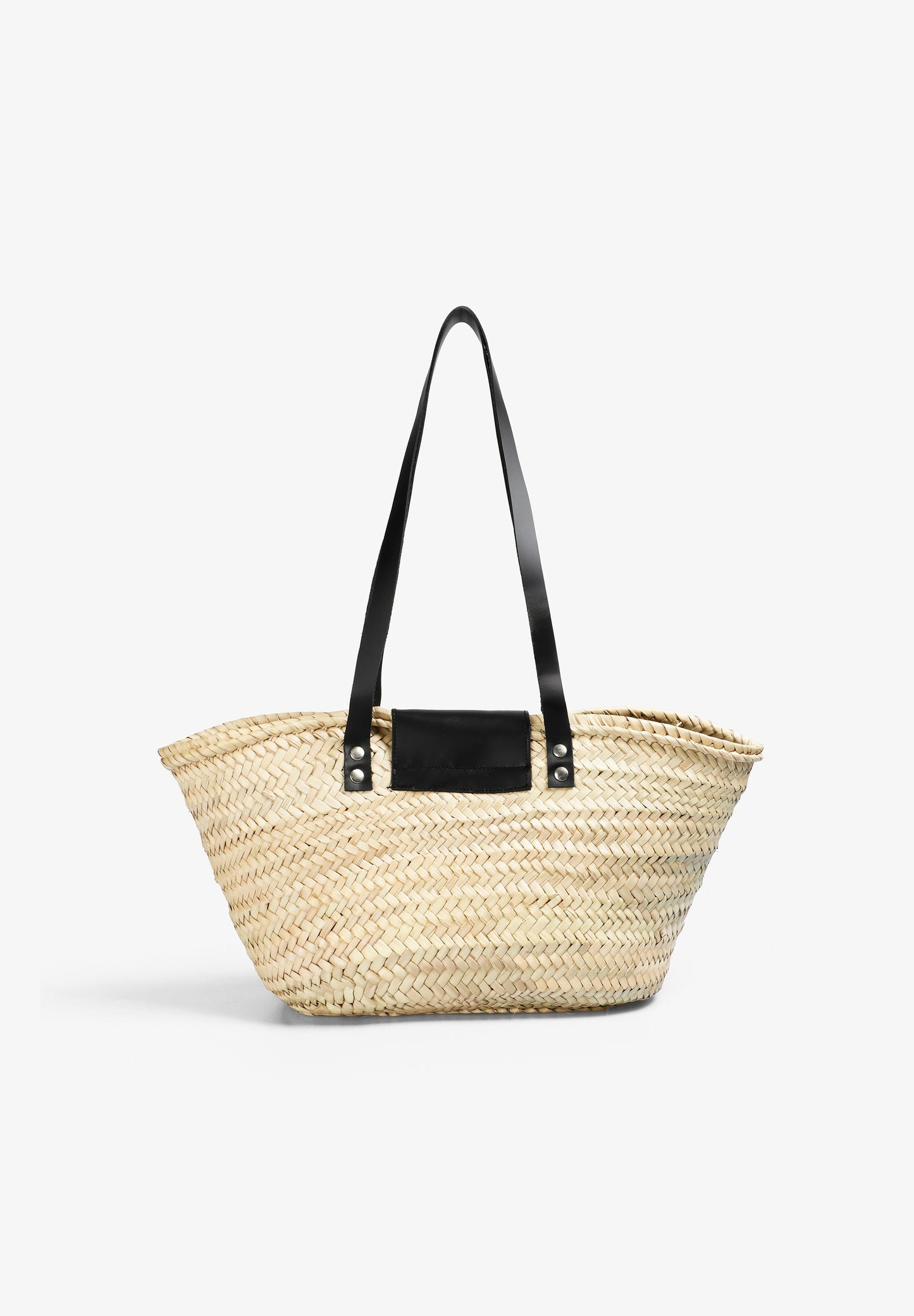 RAFFIA BASKET BAG